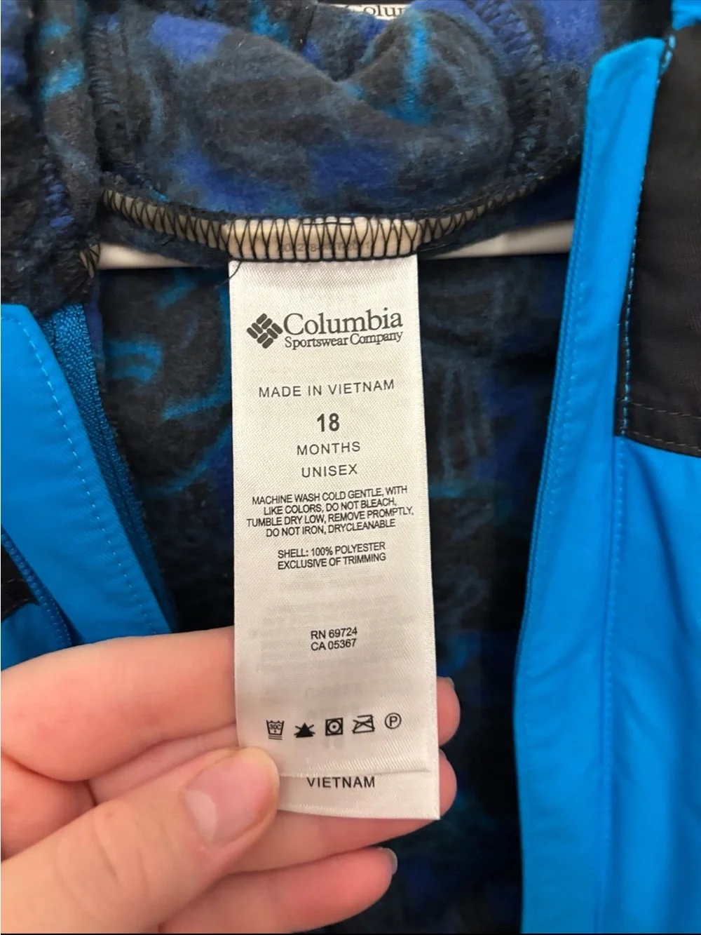 Columbia Bugababy Interchange Bunting Boys 3-in-1 baby snowsuit removable suit